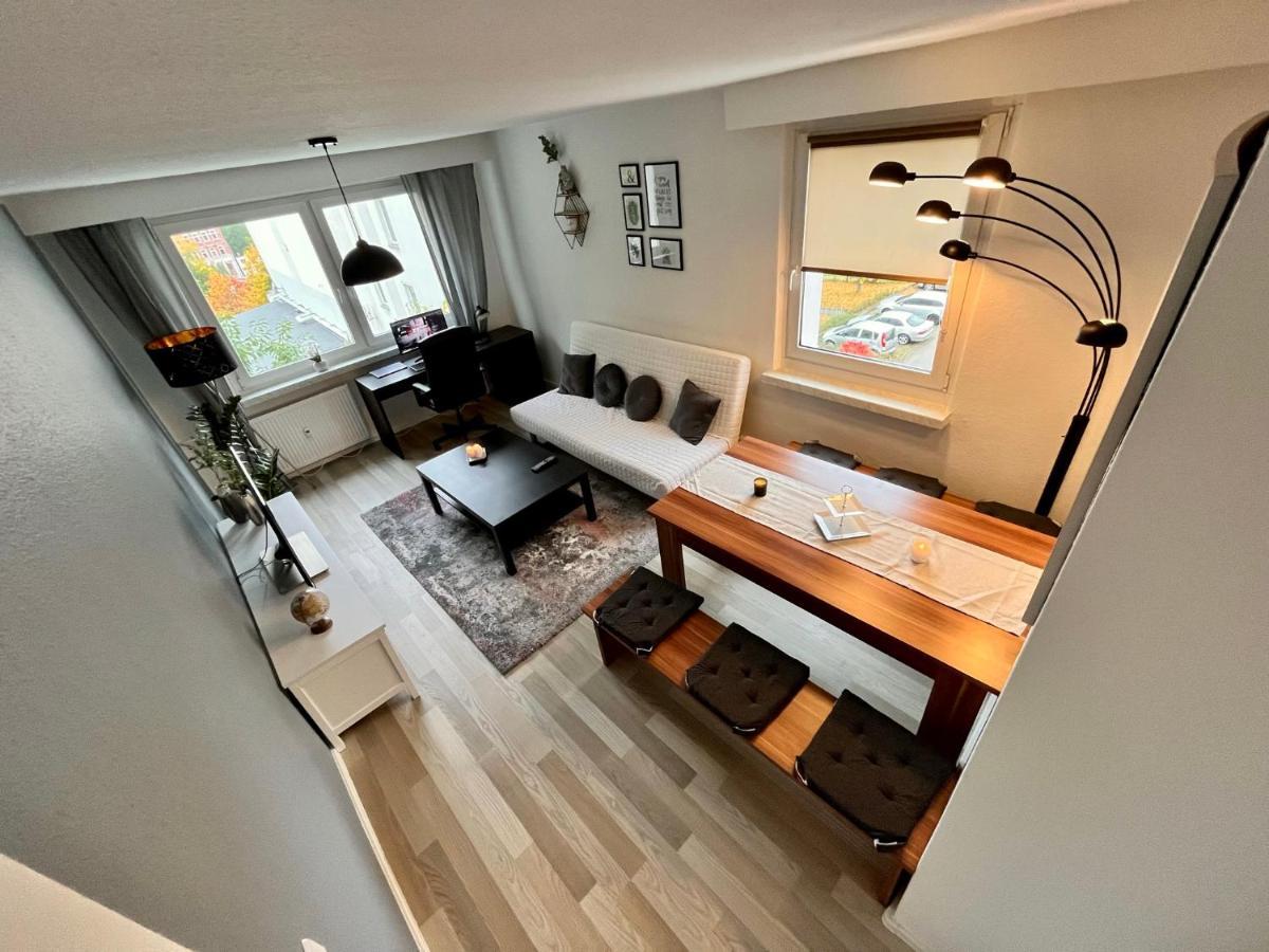 NEU: Kingsizebett im Zentrum Wohlfühlen&Arbeiten Chemnitz Exterior foto
